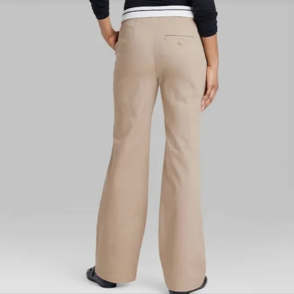 Wild Fable Mid-Rise Foldover Pants size 10 NWT - Picture 3 of 10